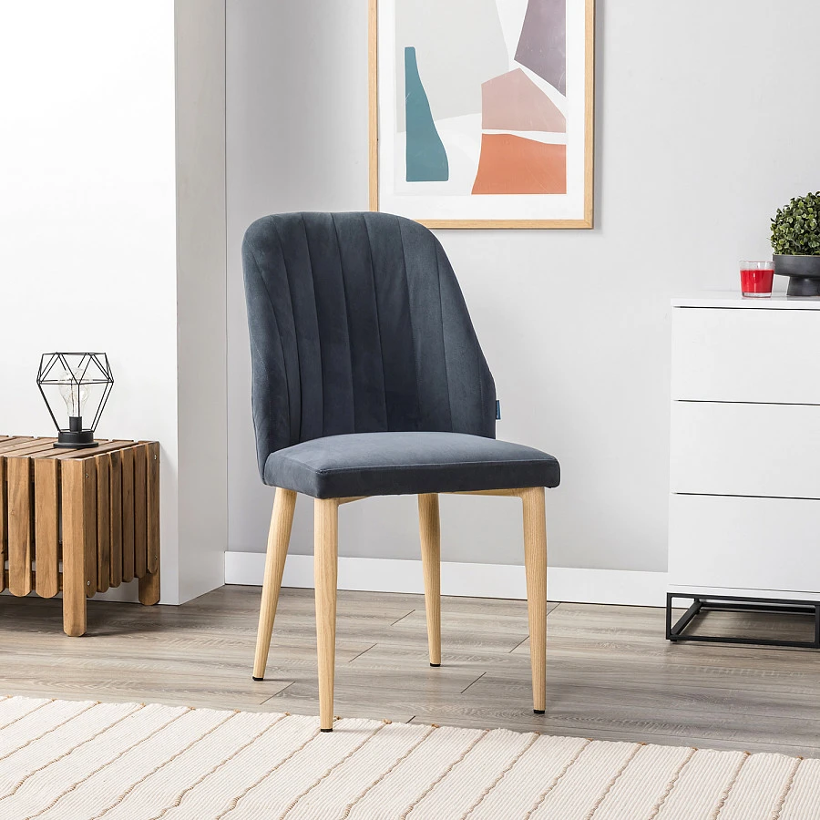 Стул Alen Diag grey_нат.дуб - фото 10