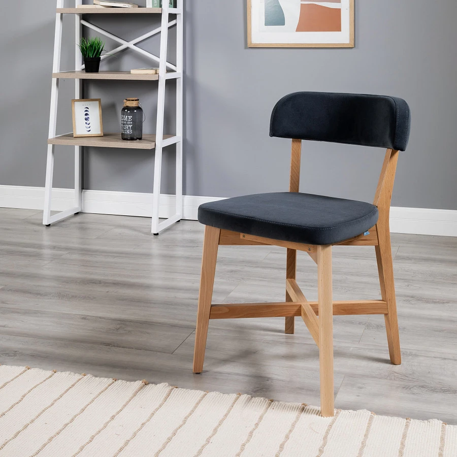 Стул Frank Pro Diag Grey/Натуральный бук - фото 7