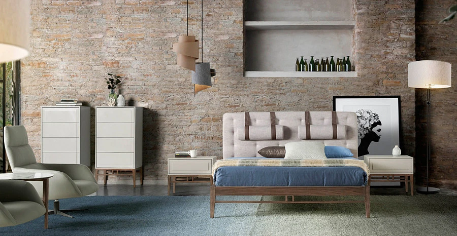 Прикроватная тумбочка CP1709-H /7035 - фото 5