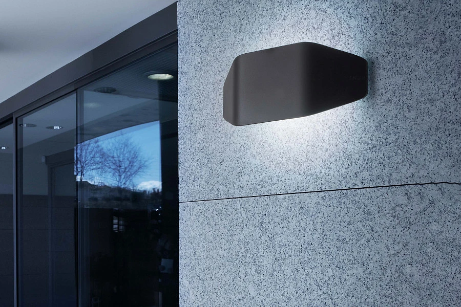 Уличное бра Future черное - фото 10