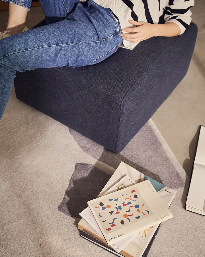 Neom Подставка для ног синего цвета 75 x 64 см - фото 2