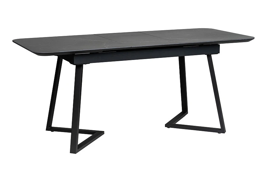 Стол Роналдо раздвиж. 120-150 Керамогранит Темный Мрамор - фото 8