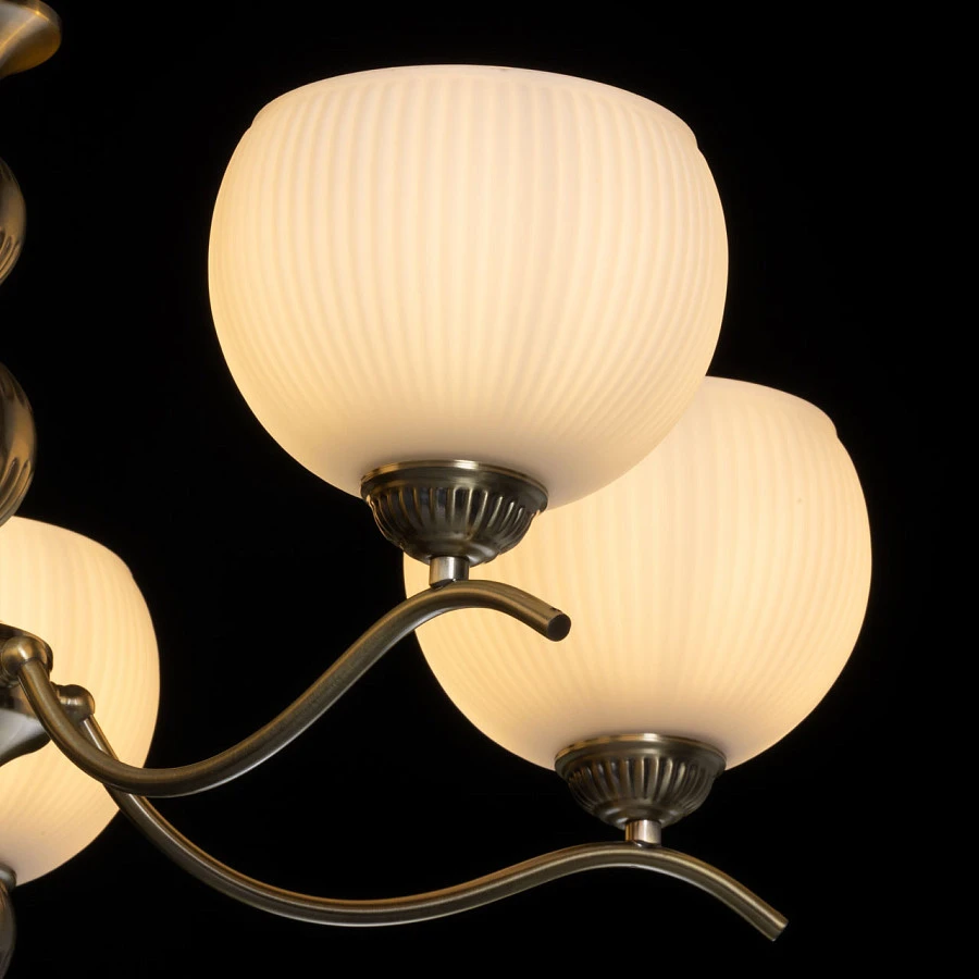 Люстра подвесная MW-Light Фелиция 347019705 - фото 4