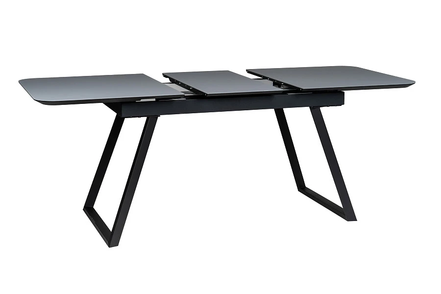 Стол Пеле 120-150 Automatic Dark matte glass - фото 7