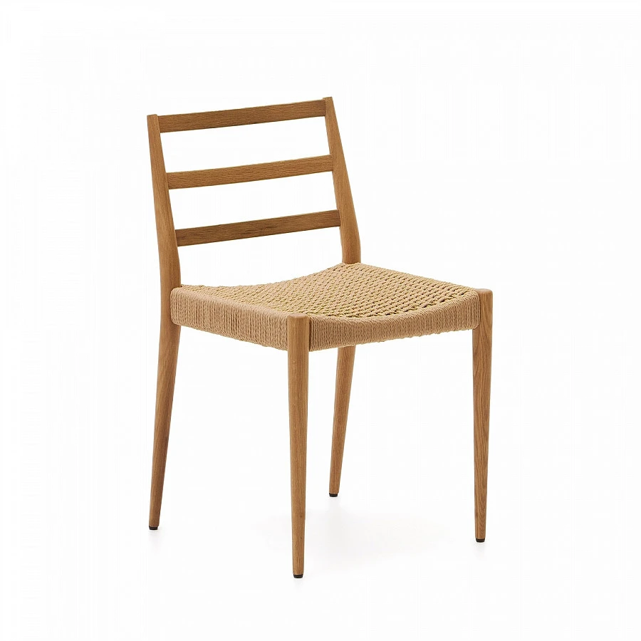 Analy Стул массив дуба натур./сид.веревка