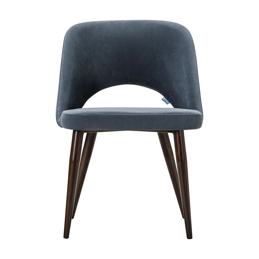 Стул Lars Diag grey/т.орех - фото 3