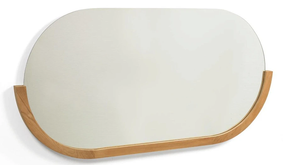 Зеркало Rokia из массива тика 90 x 65 см