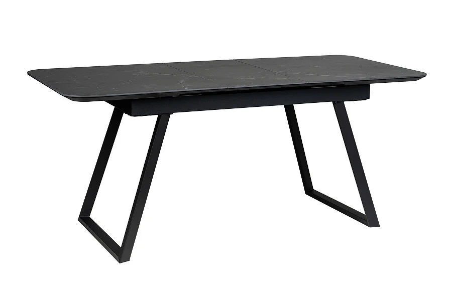 Стол Пеле раздвиж. 140-180 Керамогранит Темный Мрамор - фото 8