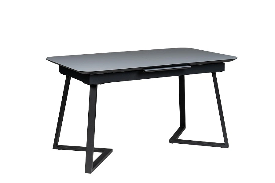 Стол Роналдо 140-180 Automatic Dark matte glass