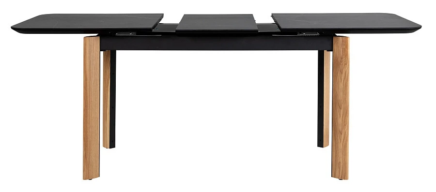 Стол раздвиж. Combi Ceramic 140-180 Automatic Natur/Dark marble - фото 3