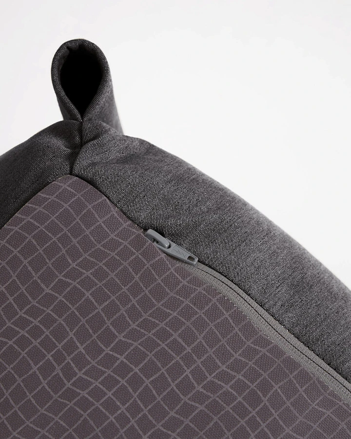 Пуф Square темно-серого цвета для садового модульного дивана 101 x 101 см - фото 9