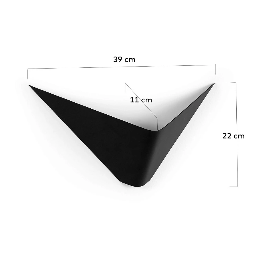 Настенный светильник Ginebra черный - фото 3