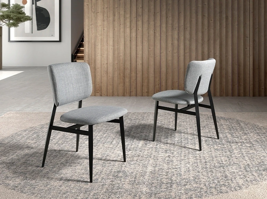 Стул 4147/DC928A светло-серый тканевый - фото 5