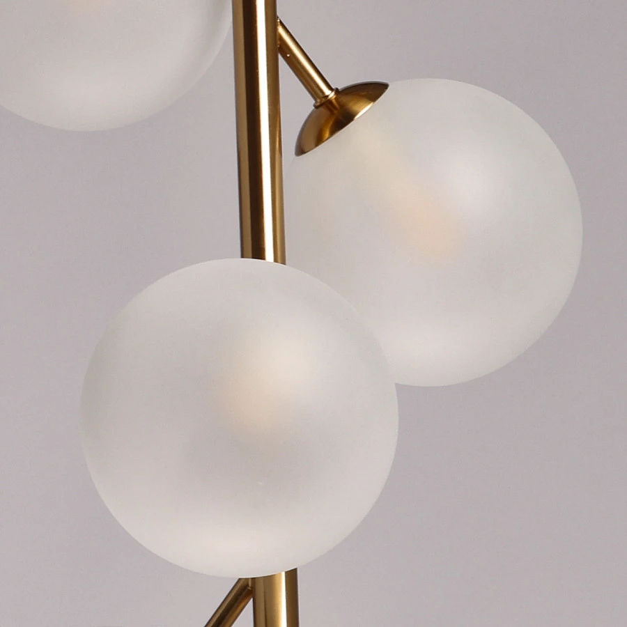 Люстра подвесная DeMarkt Оливия 306015404 - фото 4