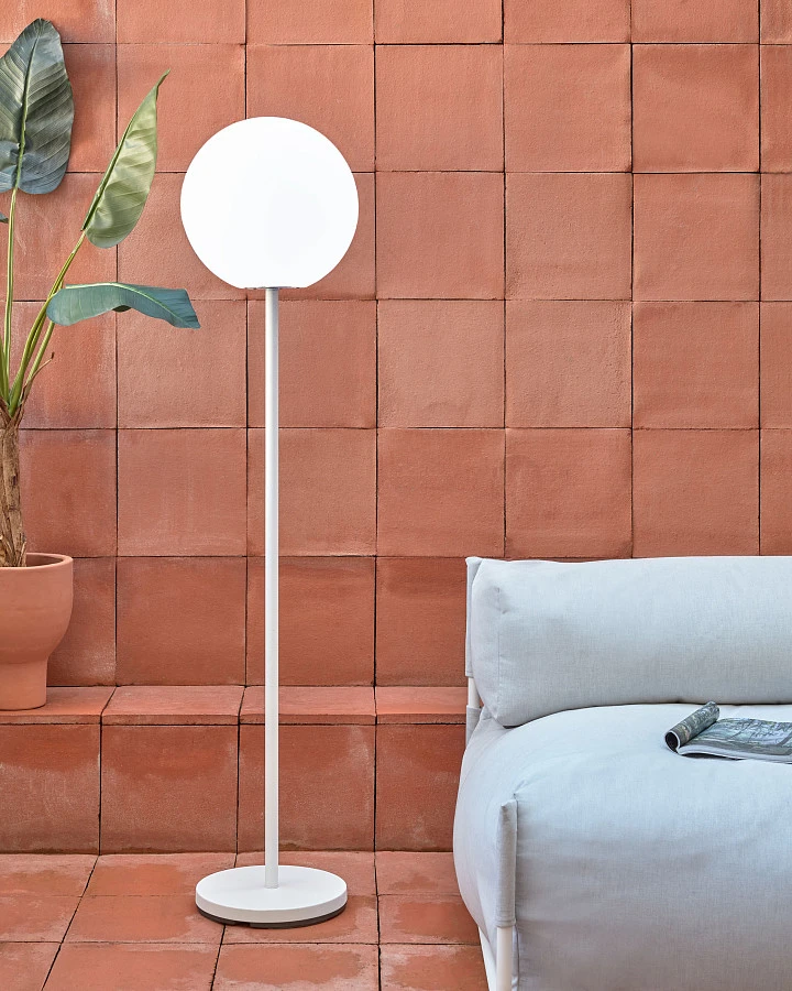 Square пуф квадратный со спинкой 101 x 101 см, светло-серый, для садового модульного дивана - фото 8