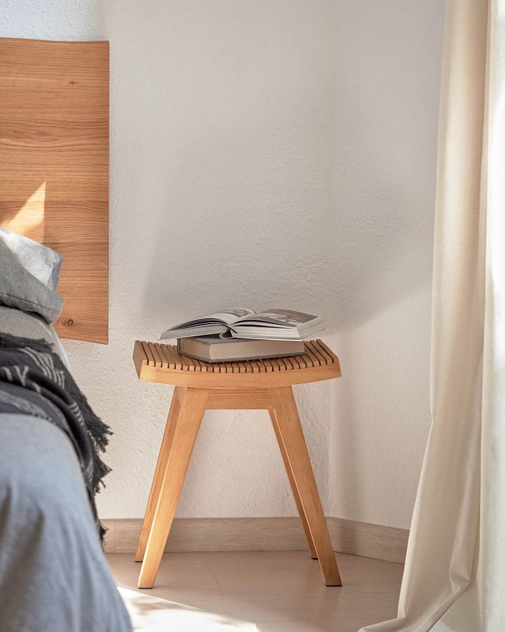 Подставка для ног Vicentina из массива тика - фото 2