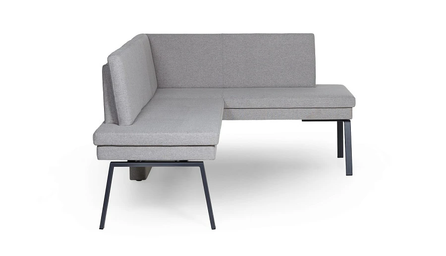 Диван кухонный Brave 178-140 R Silver - фото 4