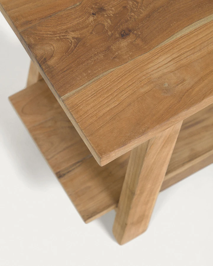 Подставка для ног Safara из переработанного тика 50 x 32 см - фото 6