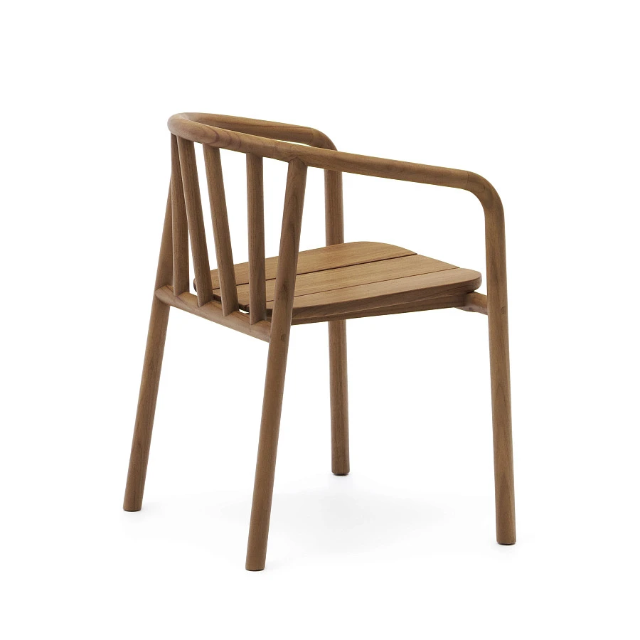 Штабелируемый стул Turqueta из массива тикового дерева - фото 11