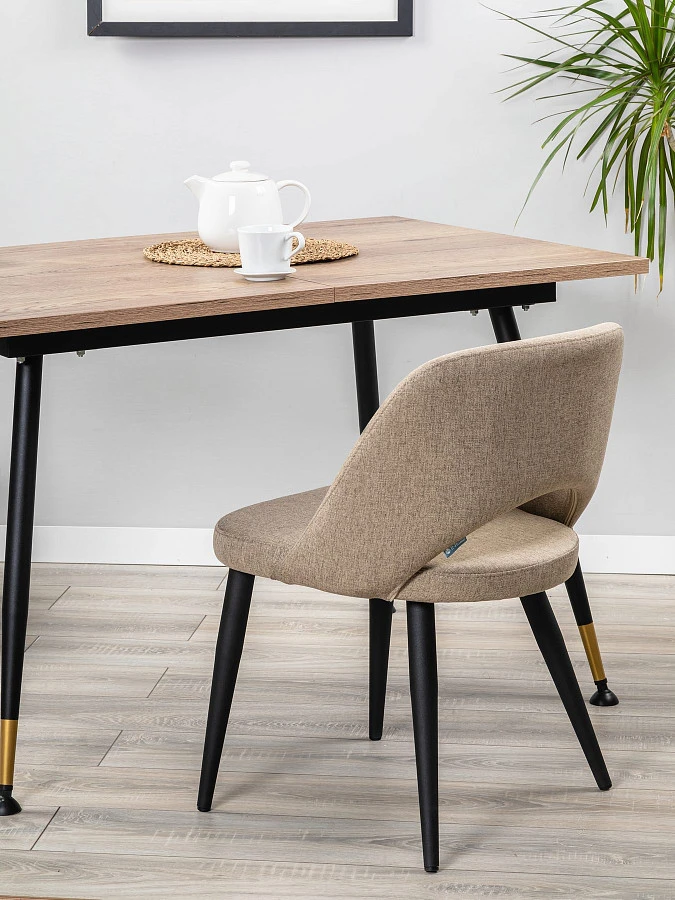 Стул Lars Браун/Черн - фото 7