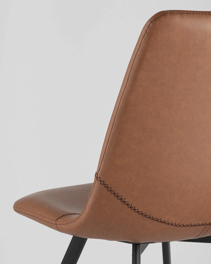 Стул Саксон коричневый - фото 7