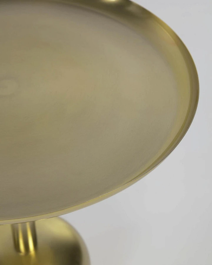 Приставной столик Adaluz d37см/золотой - фото 5