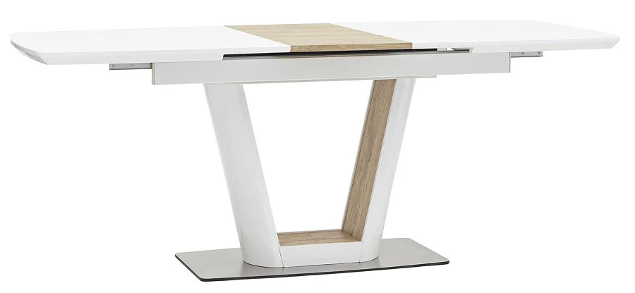 Стол обед. раскладной Атланта 160-200*90 белый