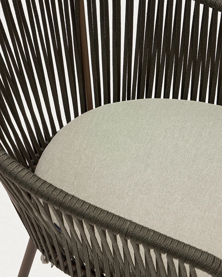 Стул Yanet из зеленой веревки - фото 10