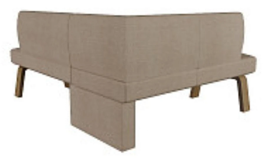 Диван кухон. Pride 140-178 L beige 1440*1820*830 - фото 2