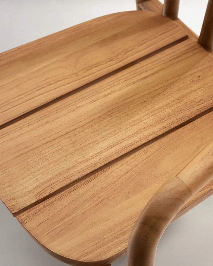 Штабелируемый стул Turqueta из массива тикового дерева - фото 13