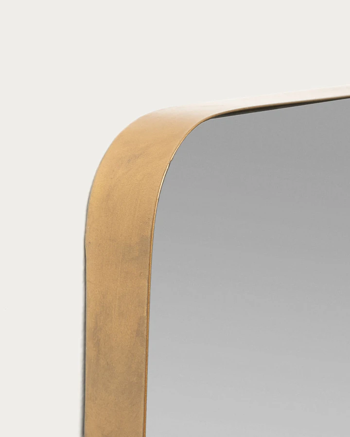 Зеркало настенное Orsini металлическое золотое 55 x 150,5 см - фото 5