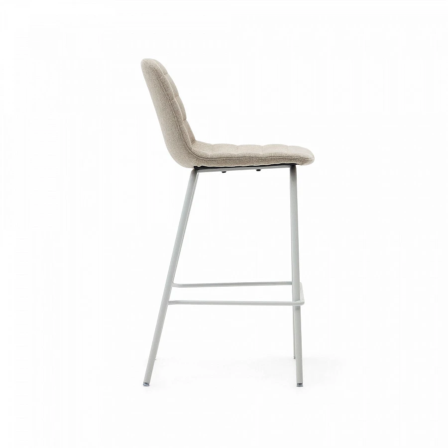 Стул ПБ Zunilda беж.синель/мат.бел.отделка - фото 4