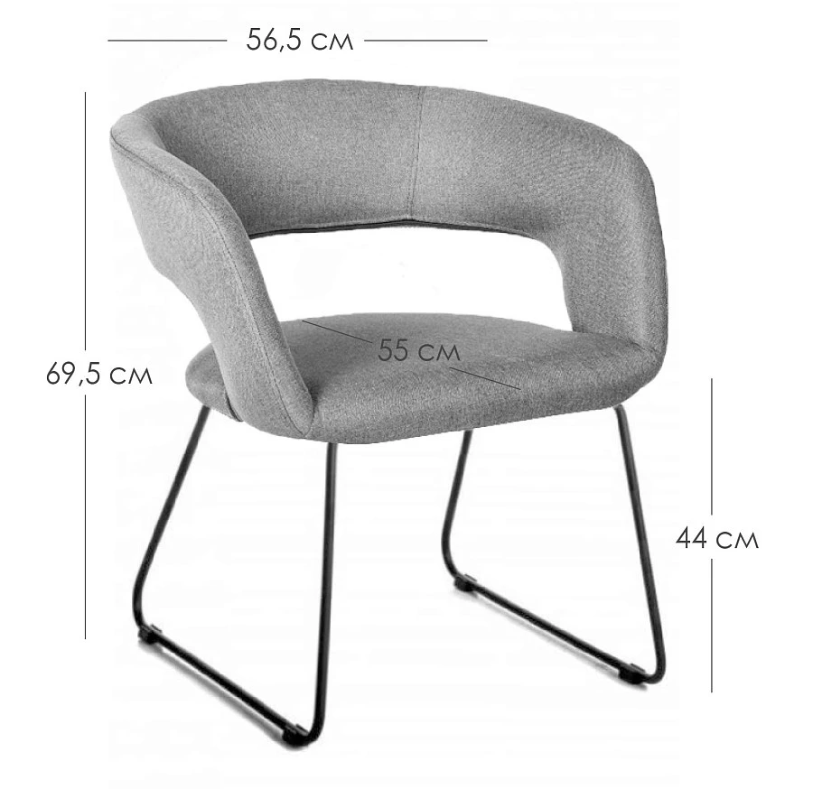 Кресло Hugs Тм.Сер/Link Золото - фото 2