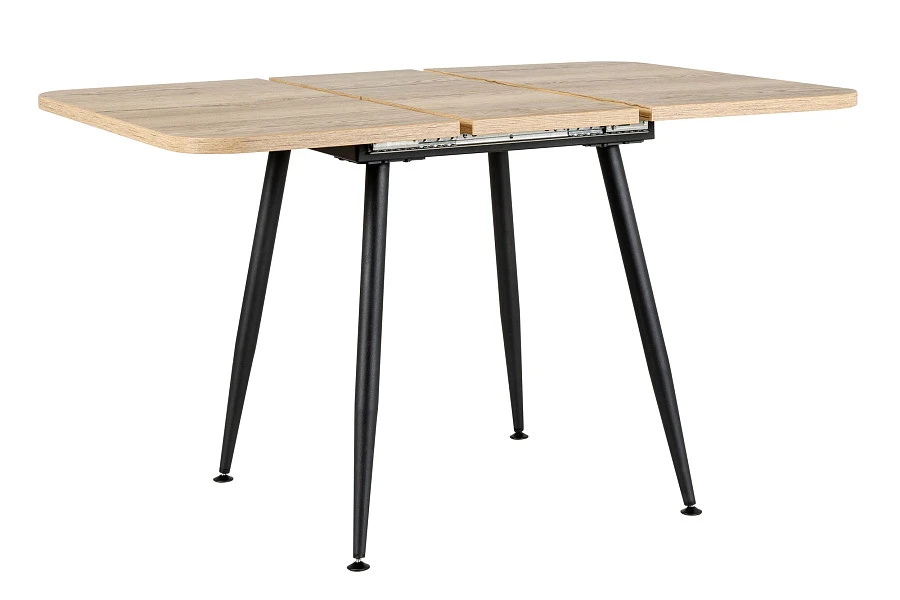Стол Месси Prime раздвиж. 90*90+30 Галифакс Натур/Бабочка - фото 8