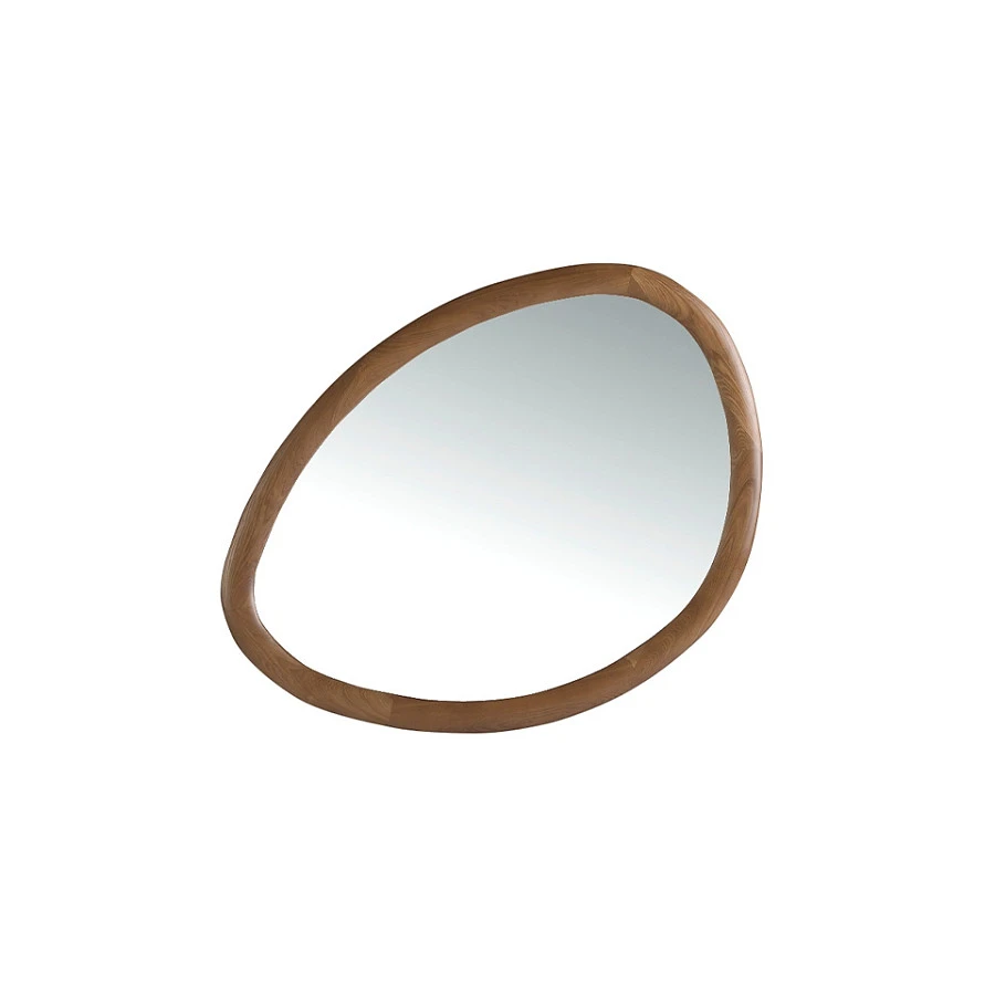 Зеркало 3245/21073E в дерев. раме орех. цвета - фото 3