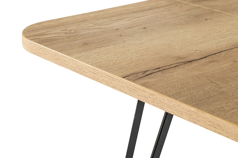 Стол Диего Prime раздвиж. 90*90+30 Галифакс Натур/Бабочка - фото 17