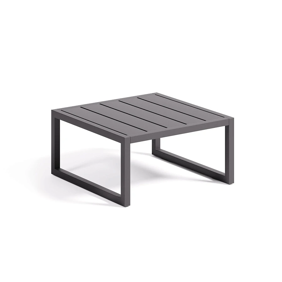 Comova Столик для улицы из черного алюминия 60 x 60 см - фото 4