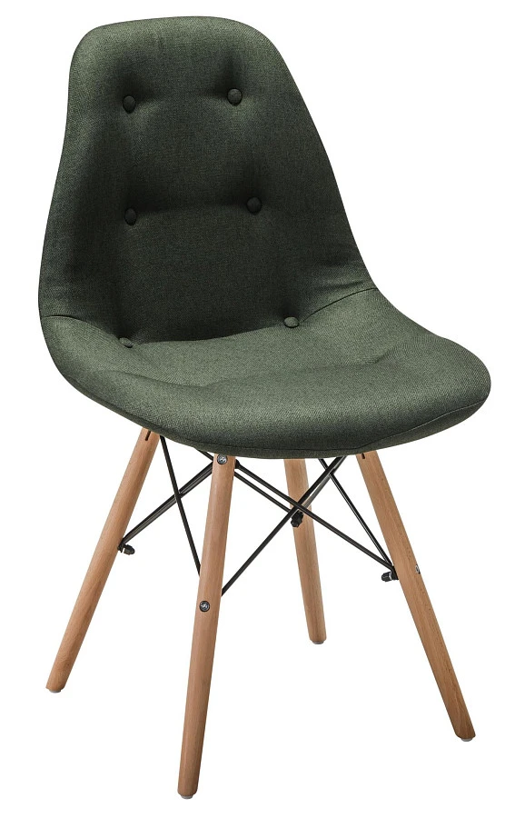Стул Eames тёмно-зеленый /W