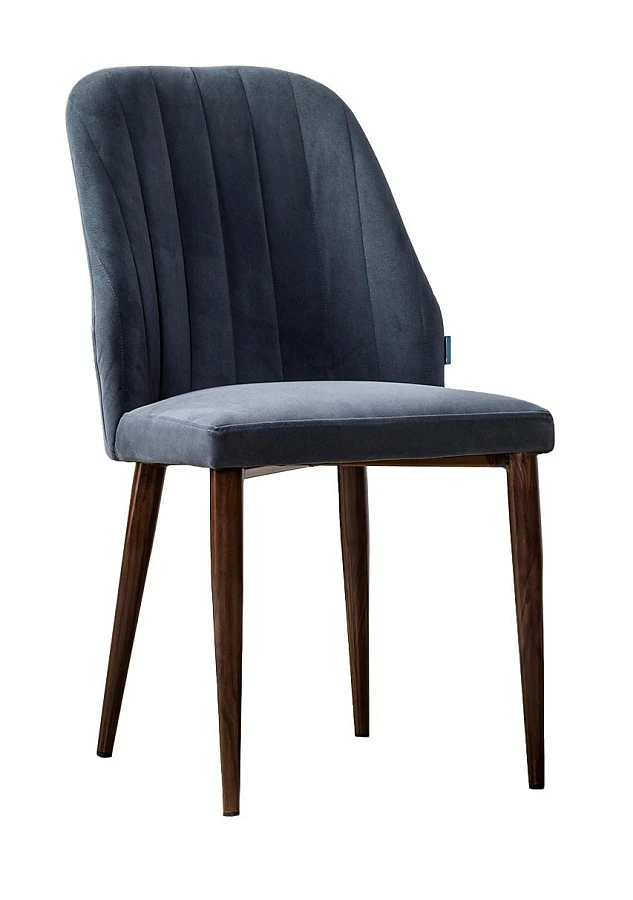 Стул Alen Diag grey_т. орех