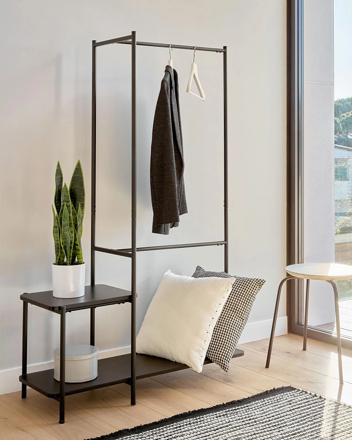 Вешалка для одежды Galatia со скамьей - фото 2