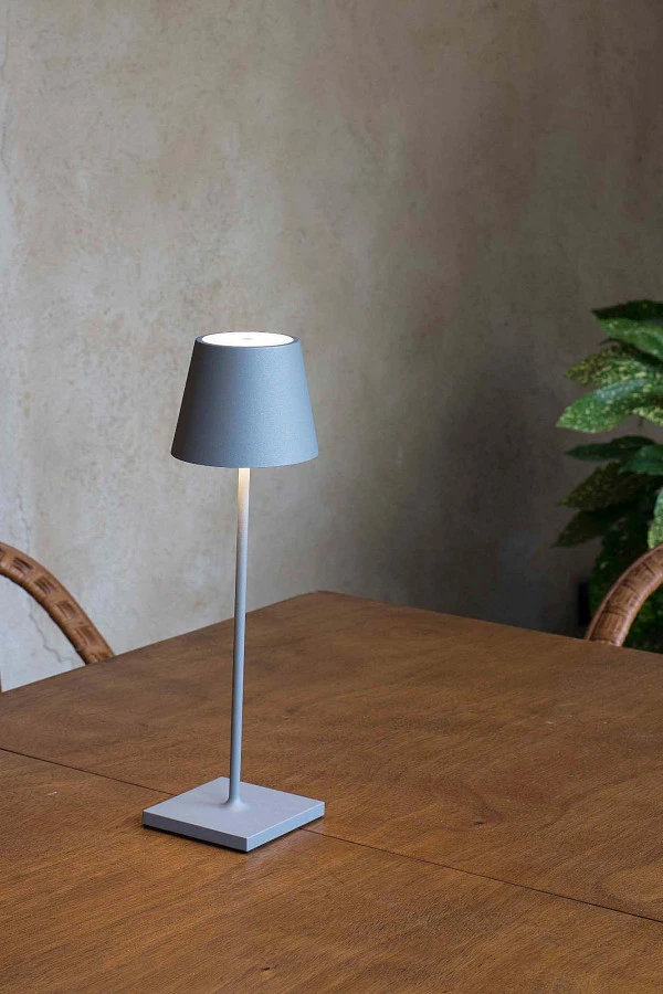 Портативная лампа Toc серая - фото 3