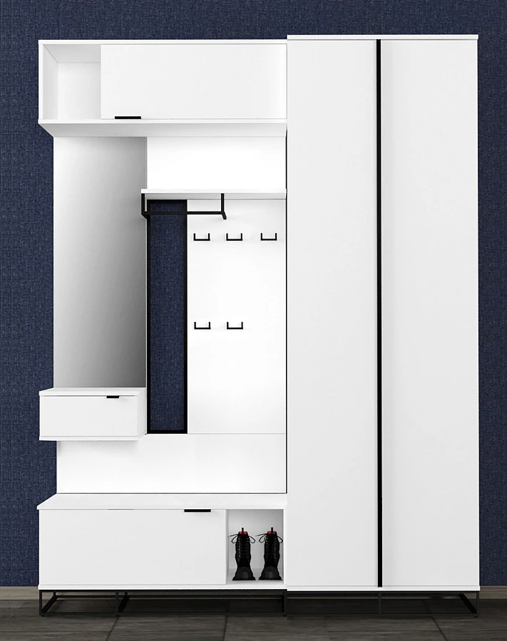 Надставка с ящиком City белый - фото 9