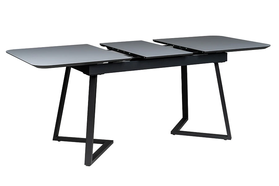 Стол Роналдо 140-180 Automatic Dark matte glass - фото 4