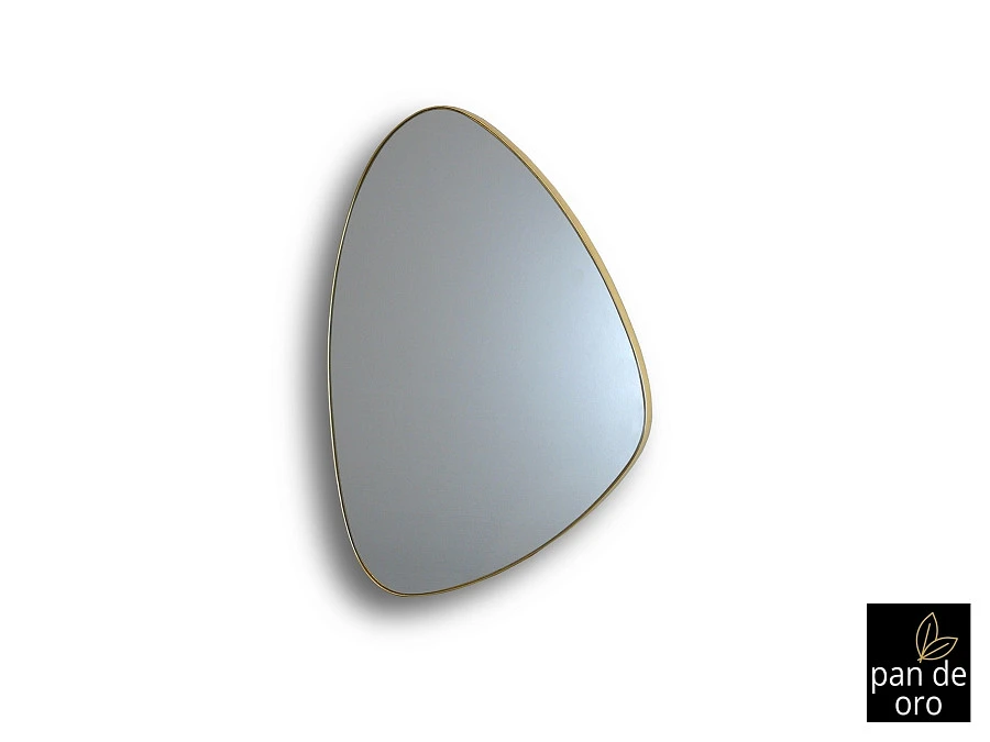 Зеркало треугольное Orio 84х55 золото - фото 3