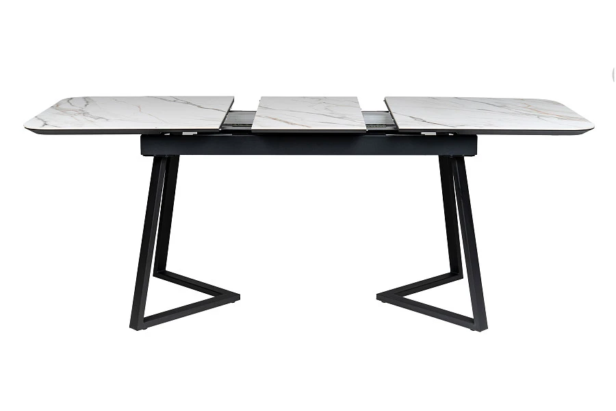 Стол Роналдо раздвиж. 120-150 Керамогранит Светлый Мрамор - фото 3