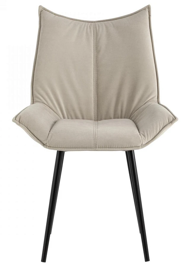 Стул Осло велюр бежевый - фото 2
