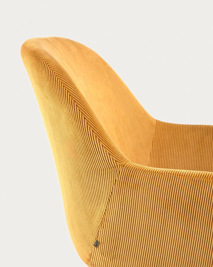 Стул Konna горчичный вельвет - фото 9