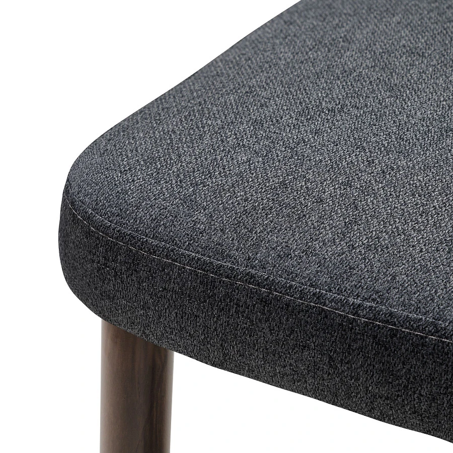 Стул Ledger темно-серый/т. орех - фото 4