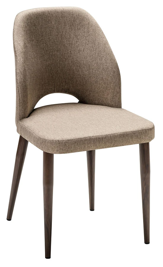 Стул Ledger беж./т. орех