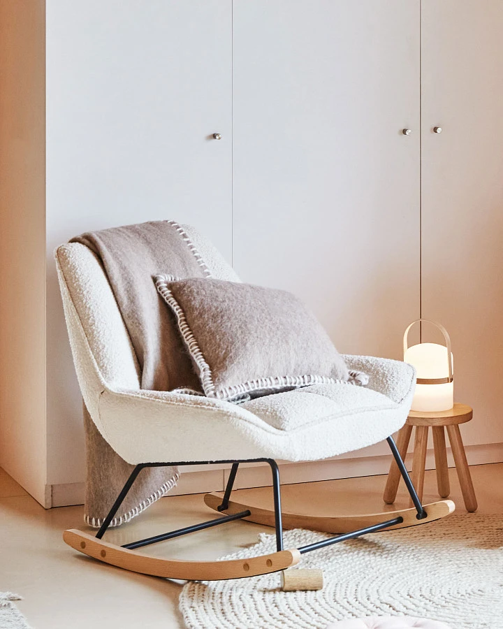 Детский табурет Dilcia из массива каучука 31 см - фото 3